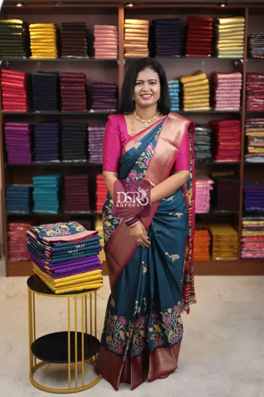 Tissue Dola Sarees