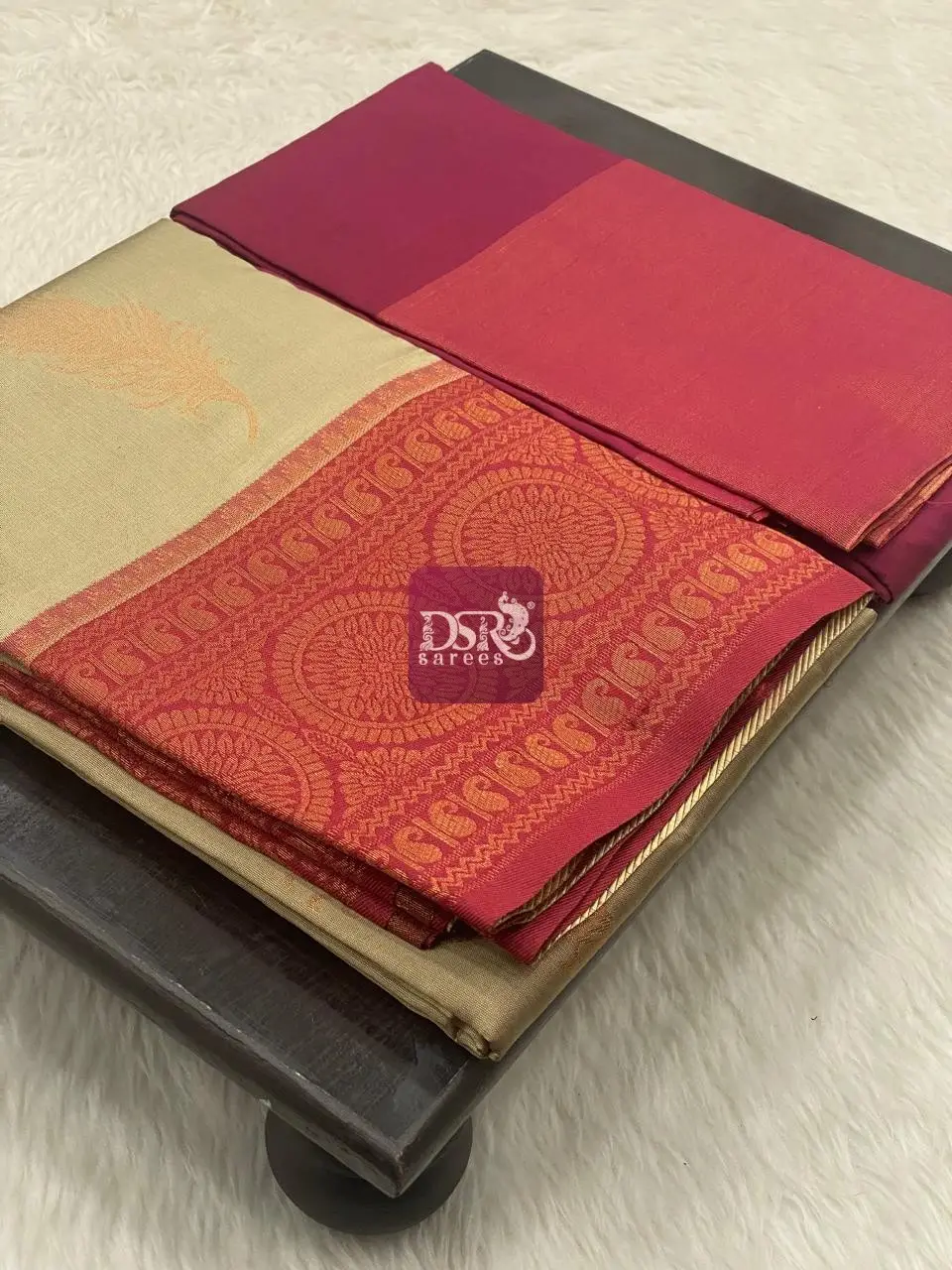 Kanchi Semi Silk Half Sarees