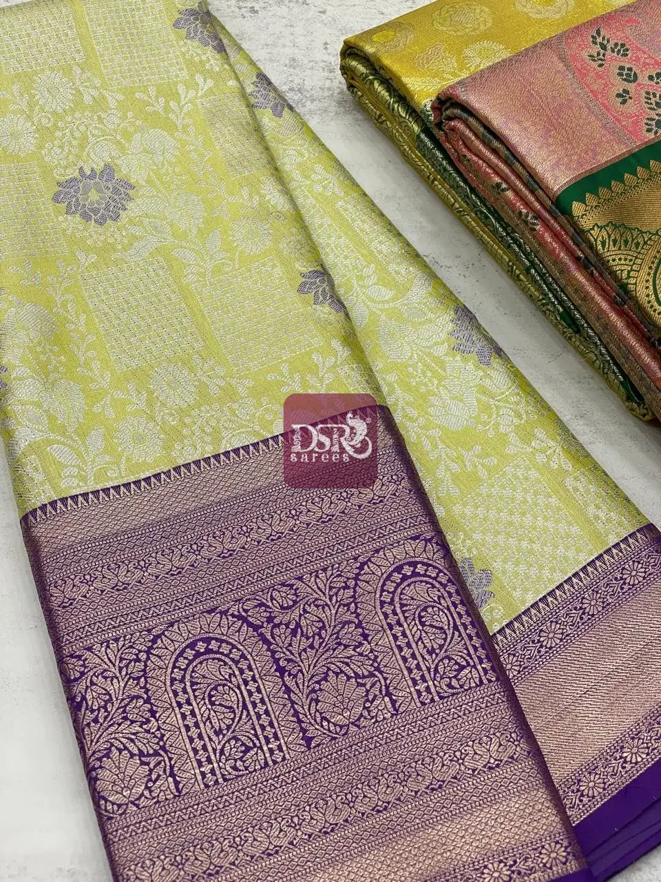 Korvai Tissue Bridal Sarees- vol1