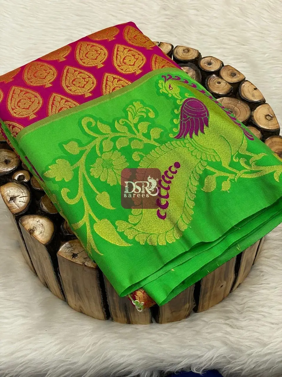 Bridal Semi Silk Sarees - vol2