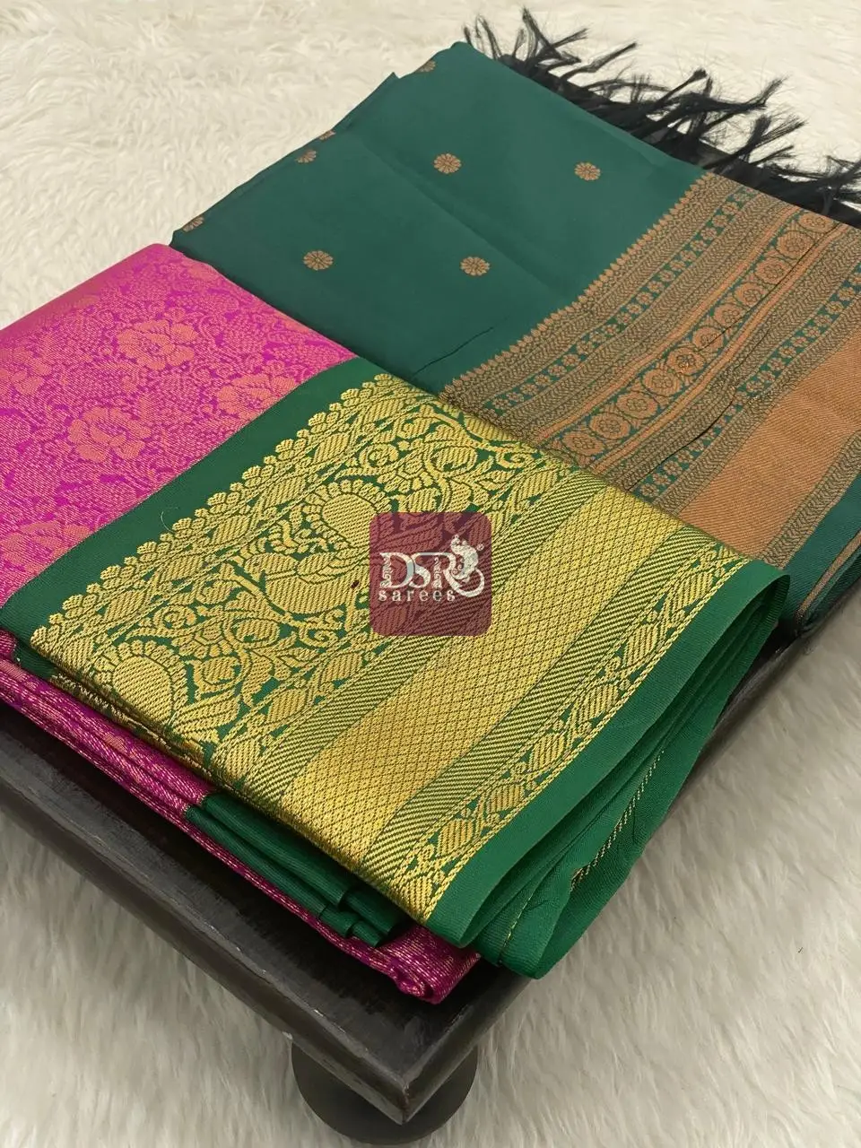 Kanchi Semi Silk Half Sarees