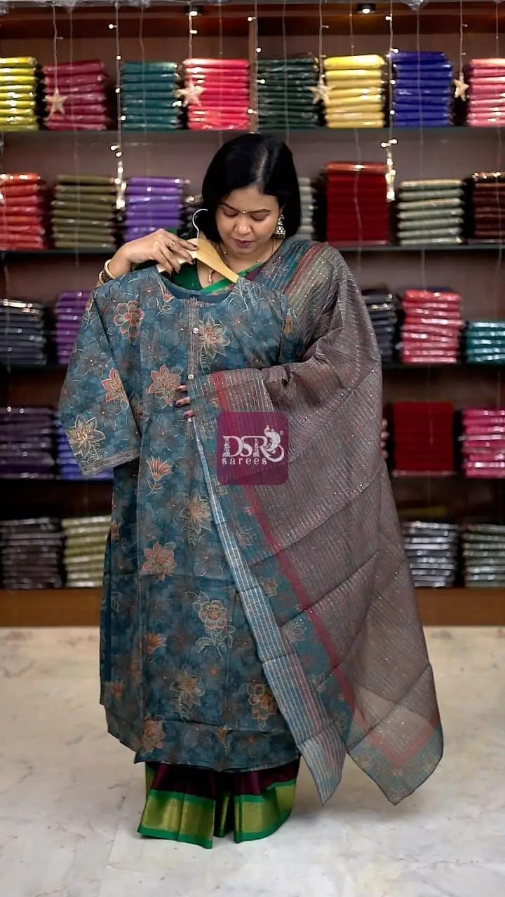 Muslin Designer Kurti Sets