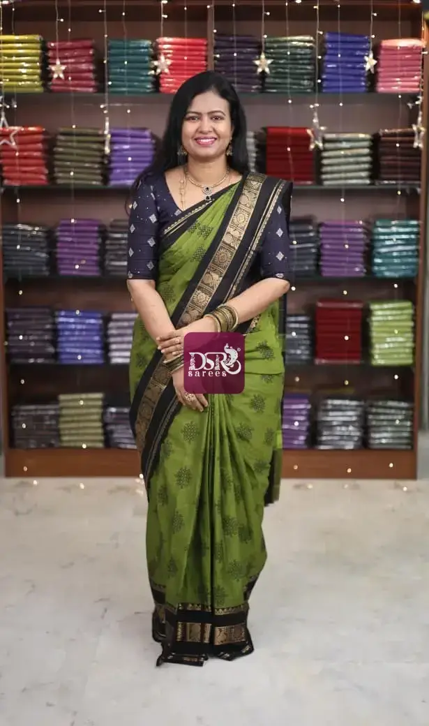 Printed Chettinadu Cotton Saree WOB-Vol 1