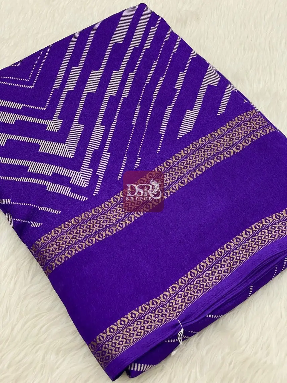 Viscose Chiffon Sarees - vol1