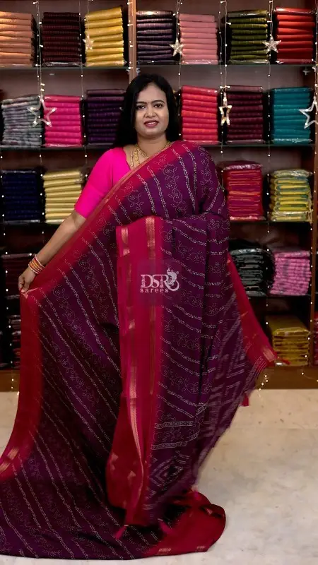 Viscose Chiffon Sarees - vol1