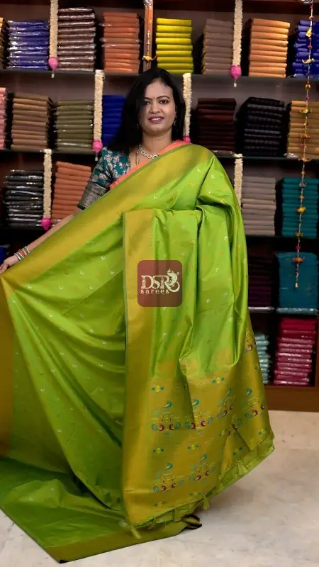 Premium Paithani Soft Silk Sarees
