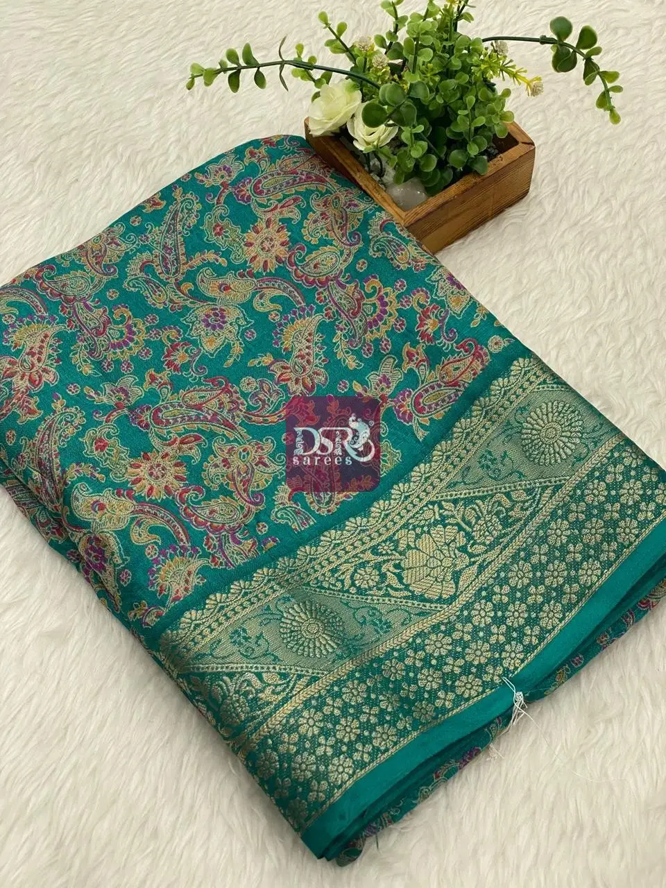 Georgette Dola Saree