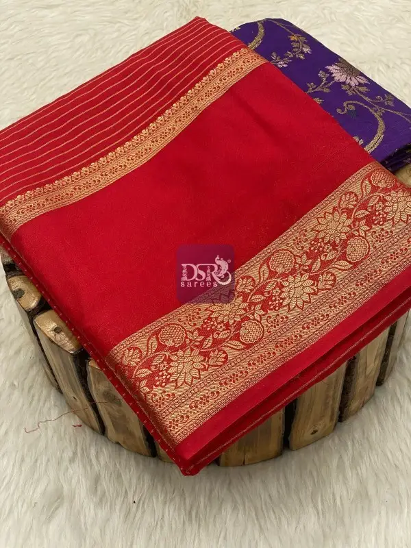 Premium Viscose With Meenakari Blouse