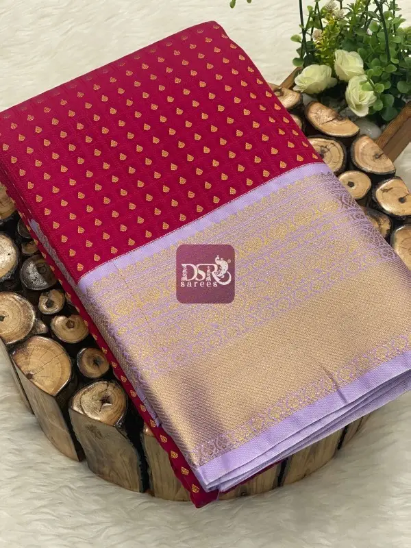 1000 Butta Korvai Border Saree