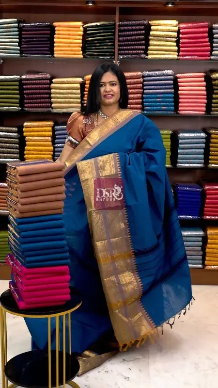 Chettinadu Cotton Sarees W/B