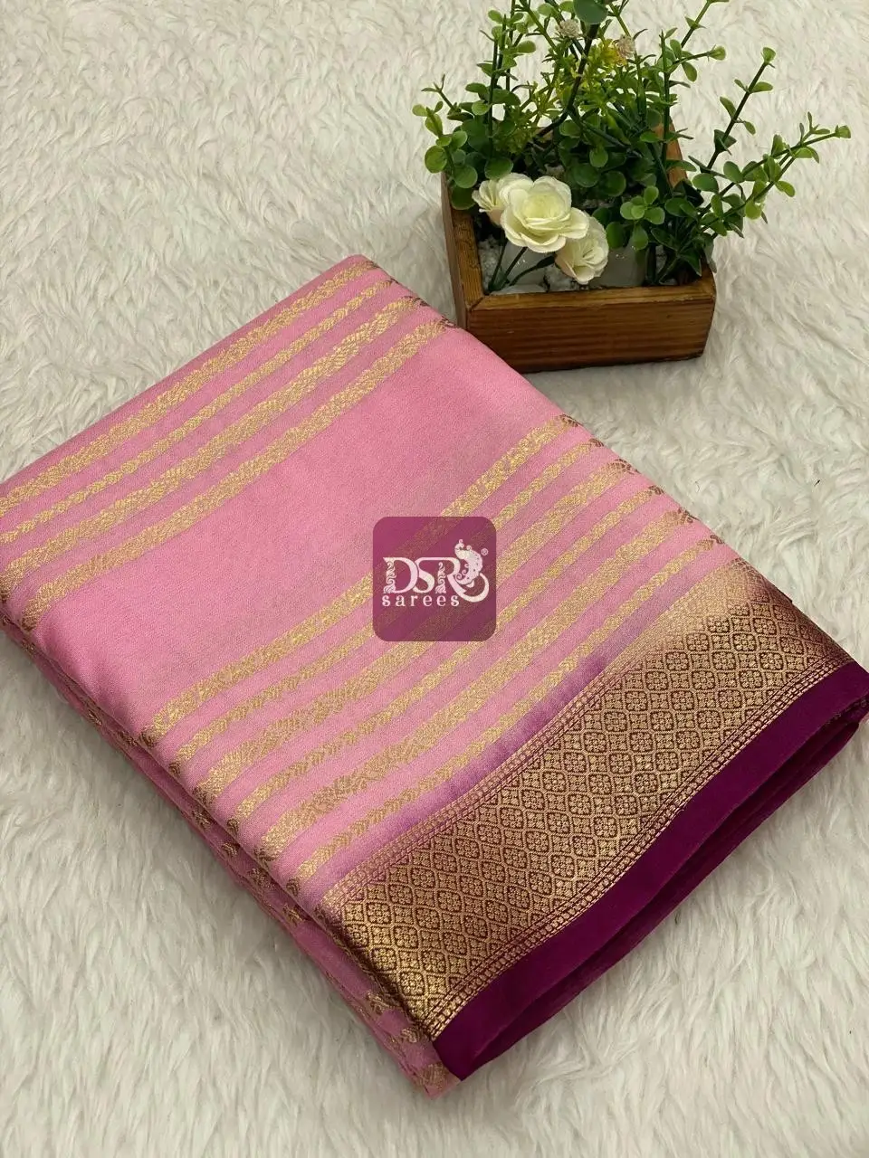 Semi Mysore Viscose Crepe Silk