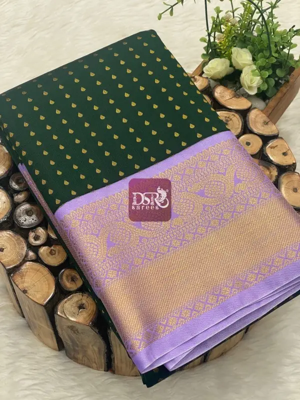1000 Butta Korvai Border Saree