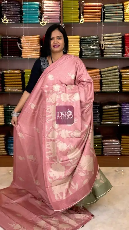 Semi Tussar Sarees -VOL5