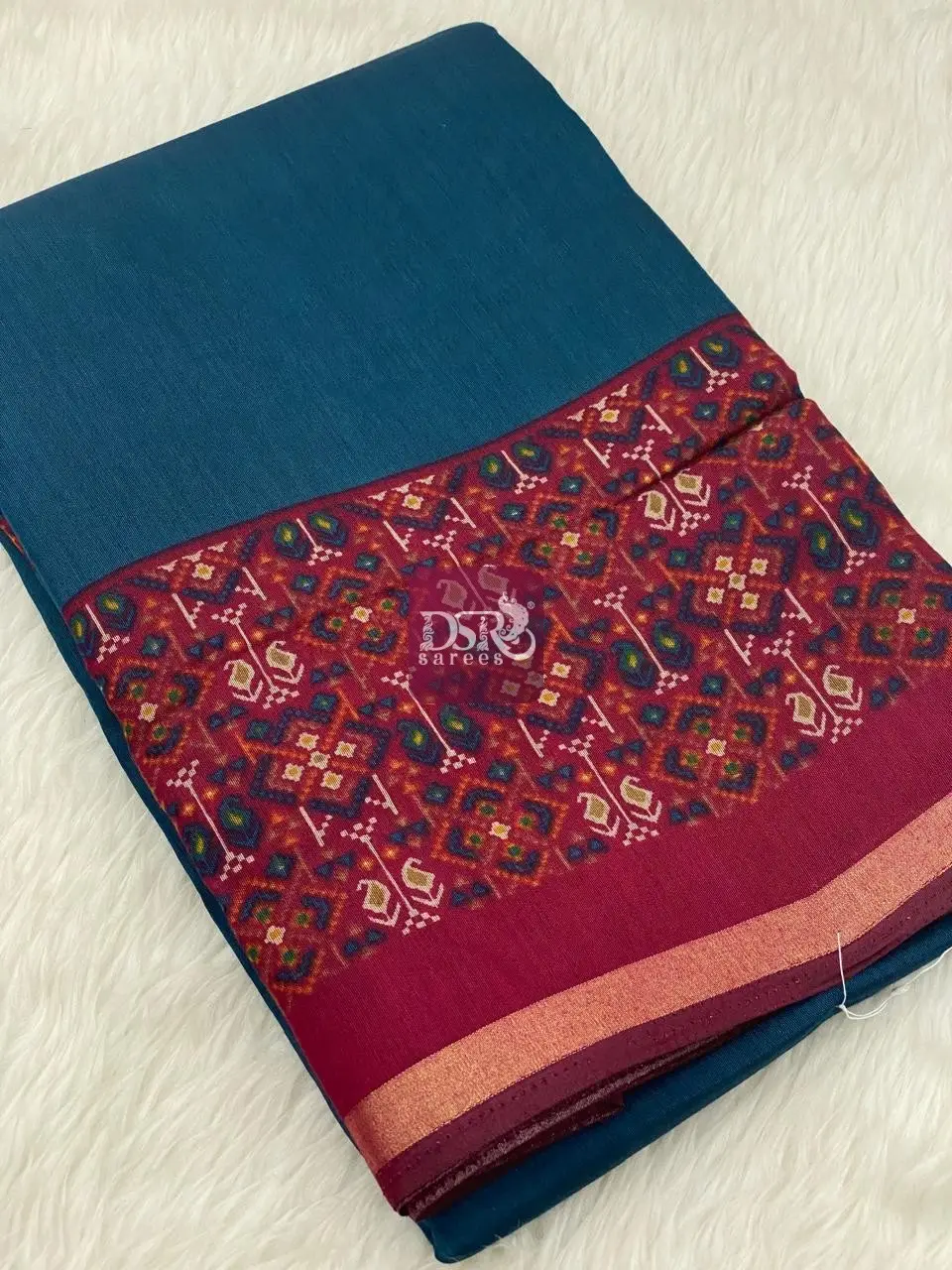 Ajrak Silk