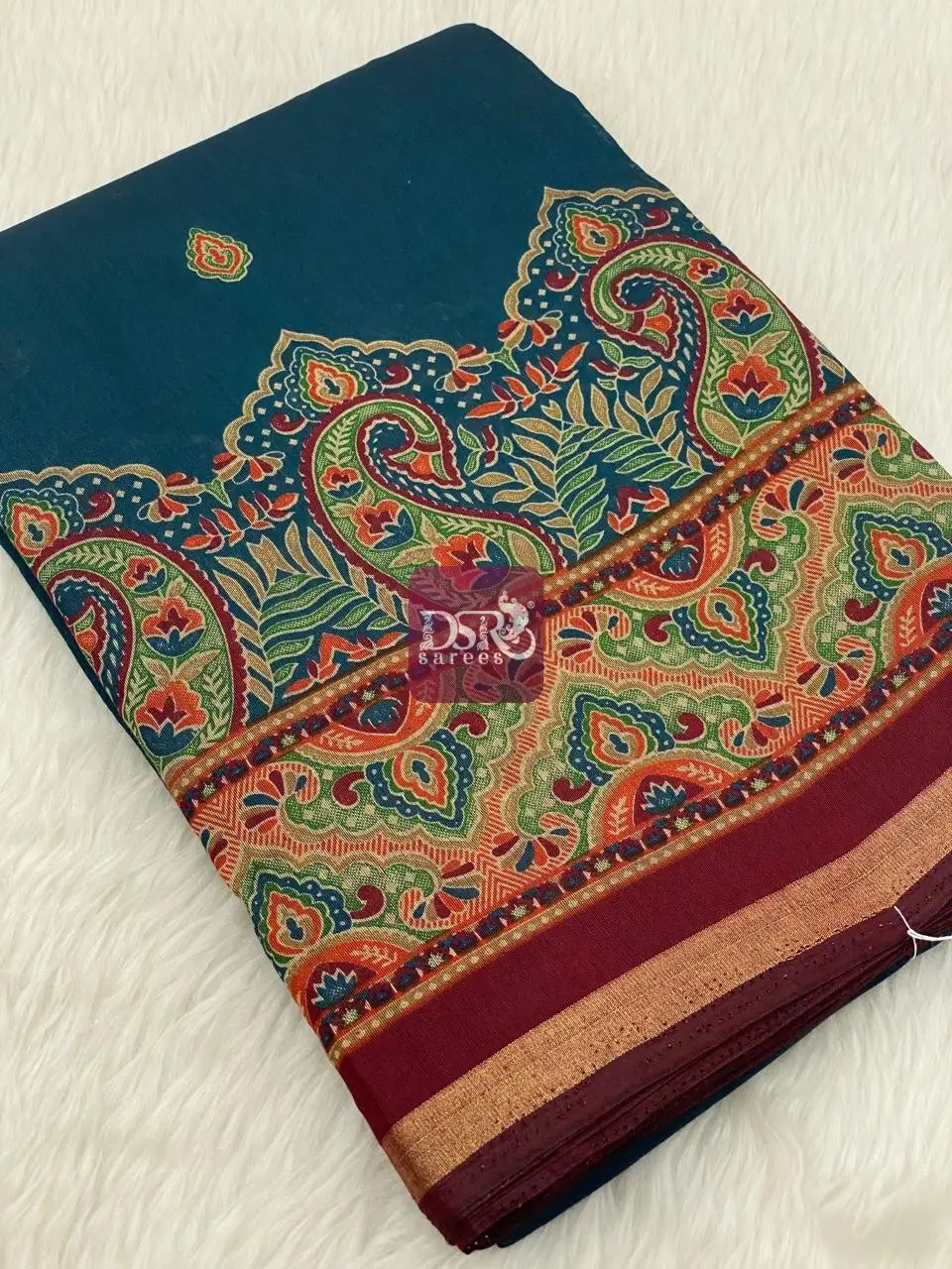 Ajrak Silk