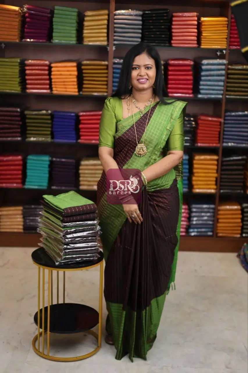 Arani Vairaooshi Bridal Soft Silk Saree