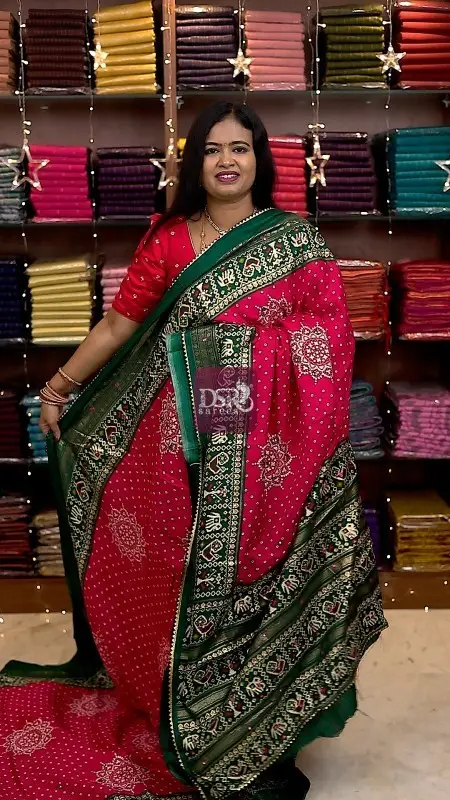 Bandhej Patola Sarees