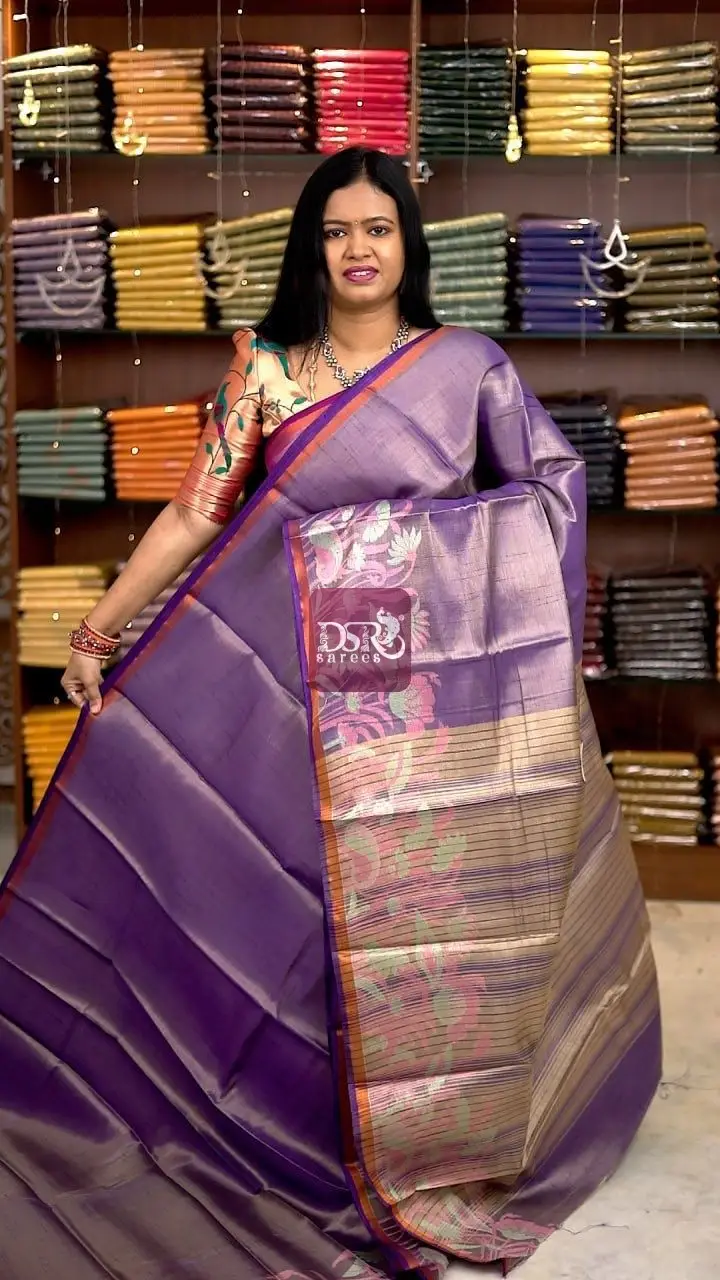 Linen Tissue Saree