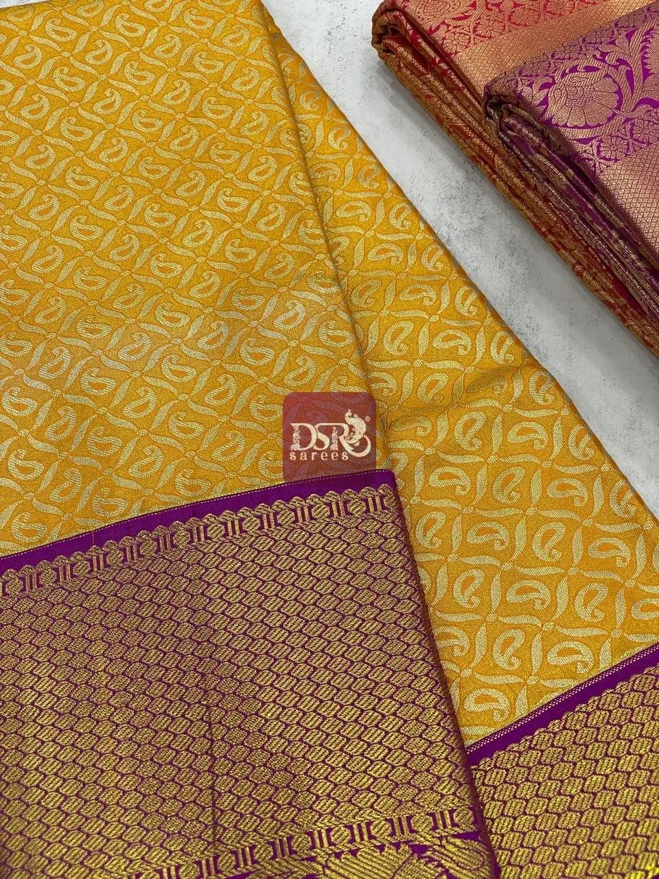 Semi Bridal Silk Sarees