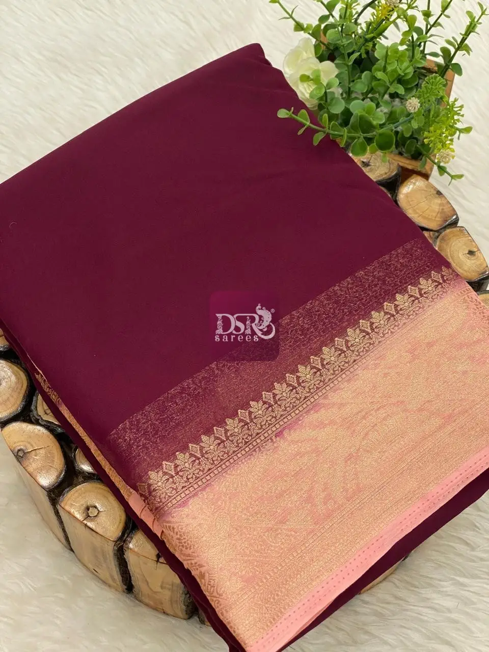 Mysore georgette Sarees - vol1