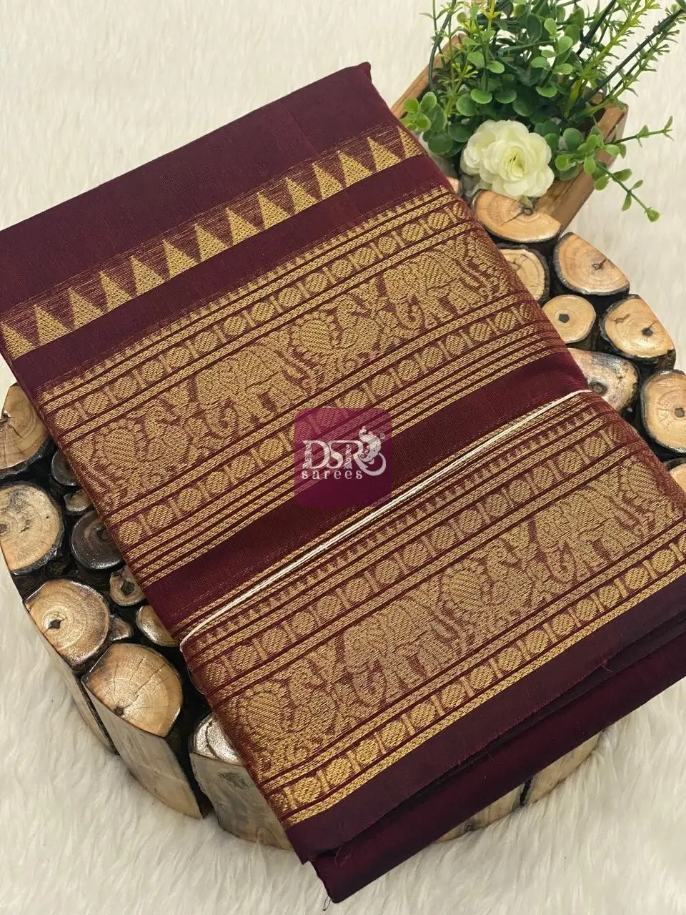 Chettinadu Cotton Sarees W/B