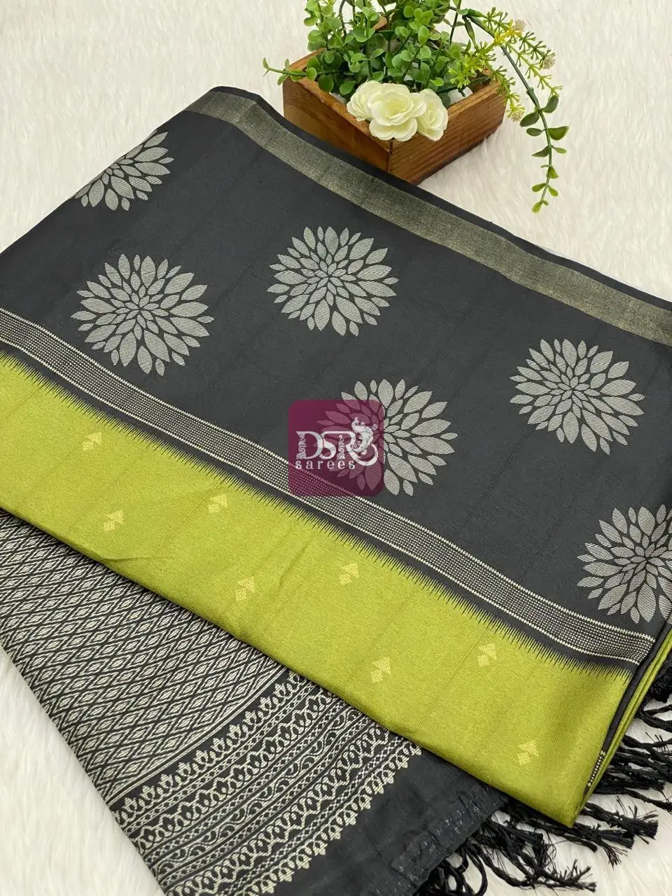 Semi Tussar Jute Silk Sarees