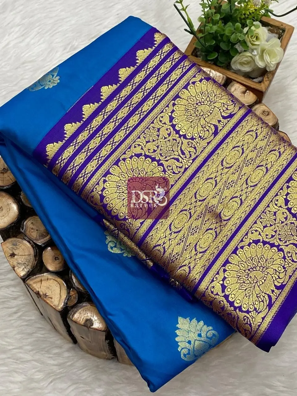 Semi Gadwal Border Sarees - Vol 1