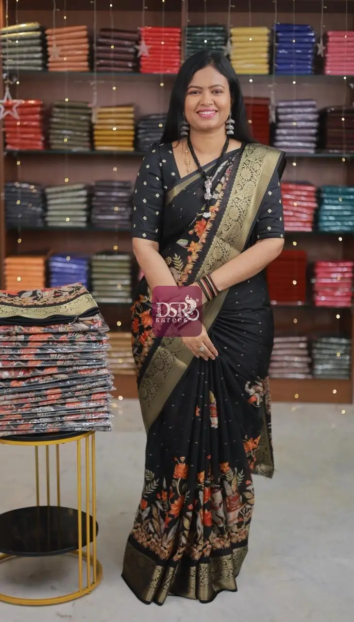 Georgette Dola Saree