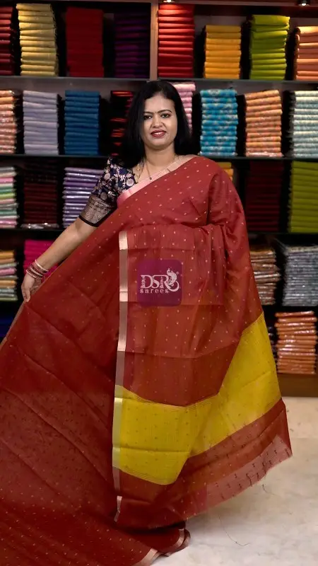 Jacquad Cotton Sarees