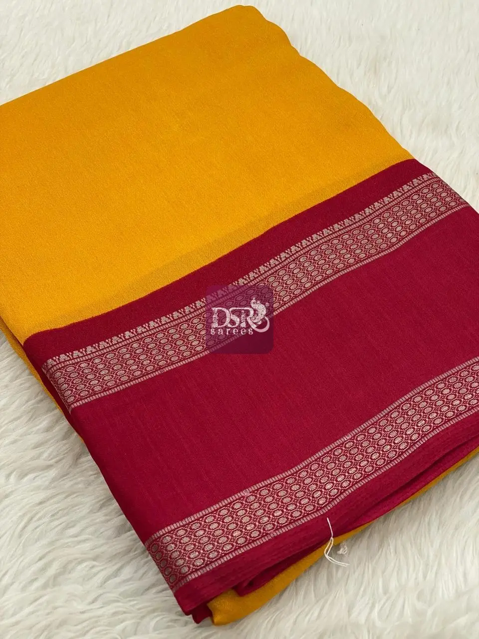 Viscose Chiffon Sarees - vol1