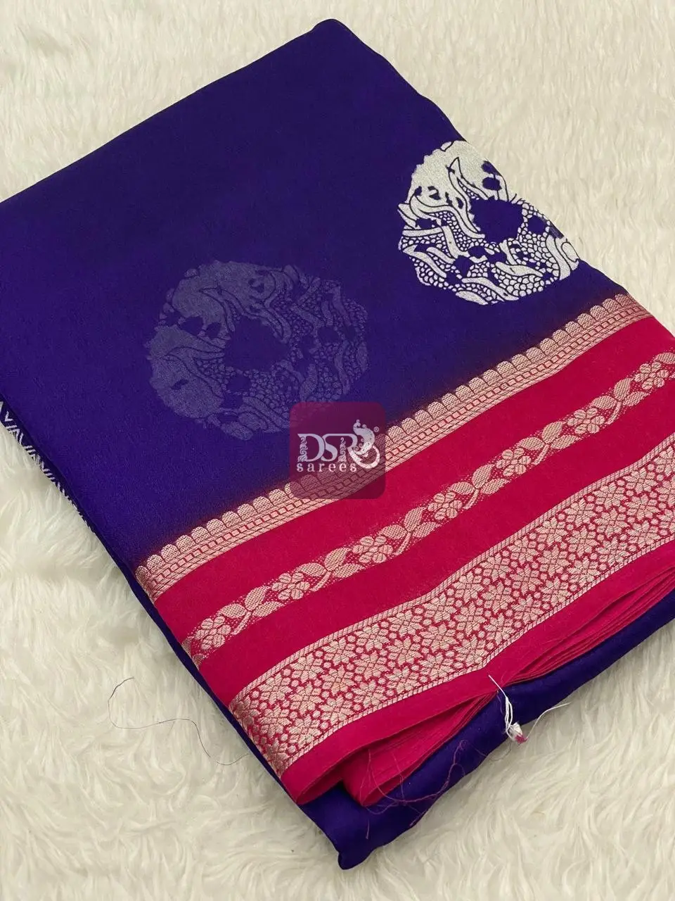 Chiffon Viscose Sarees - vol1