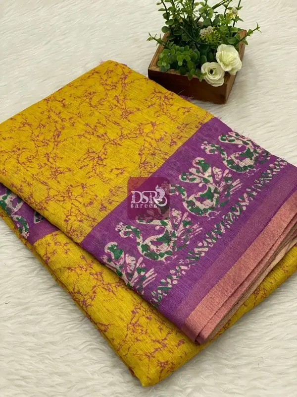 Chanderi Sico Sarees