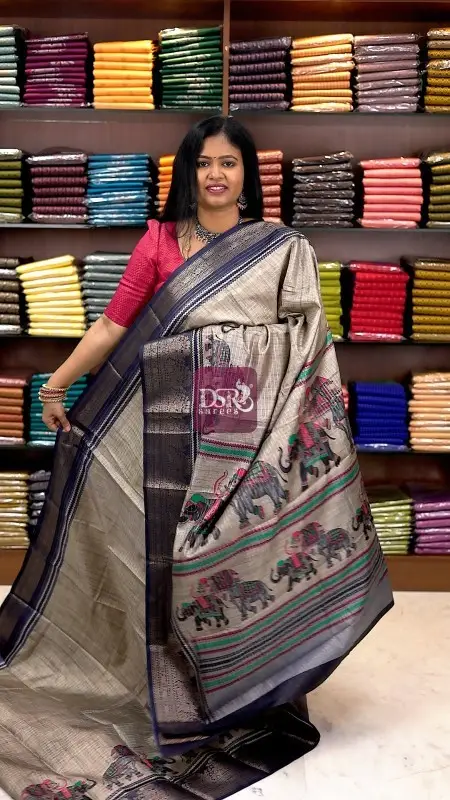 Kalamkari Dola Saree