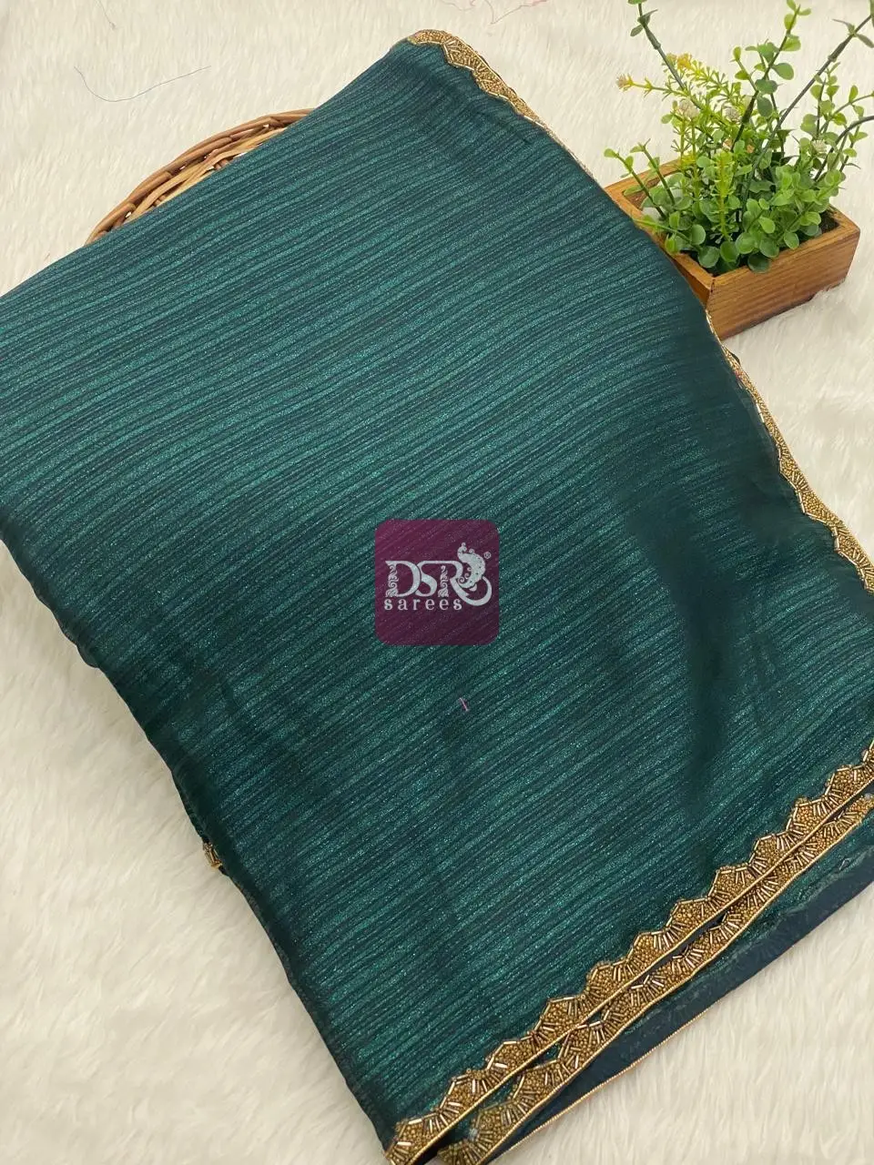 Space Silk Saree