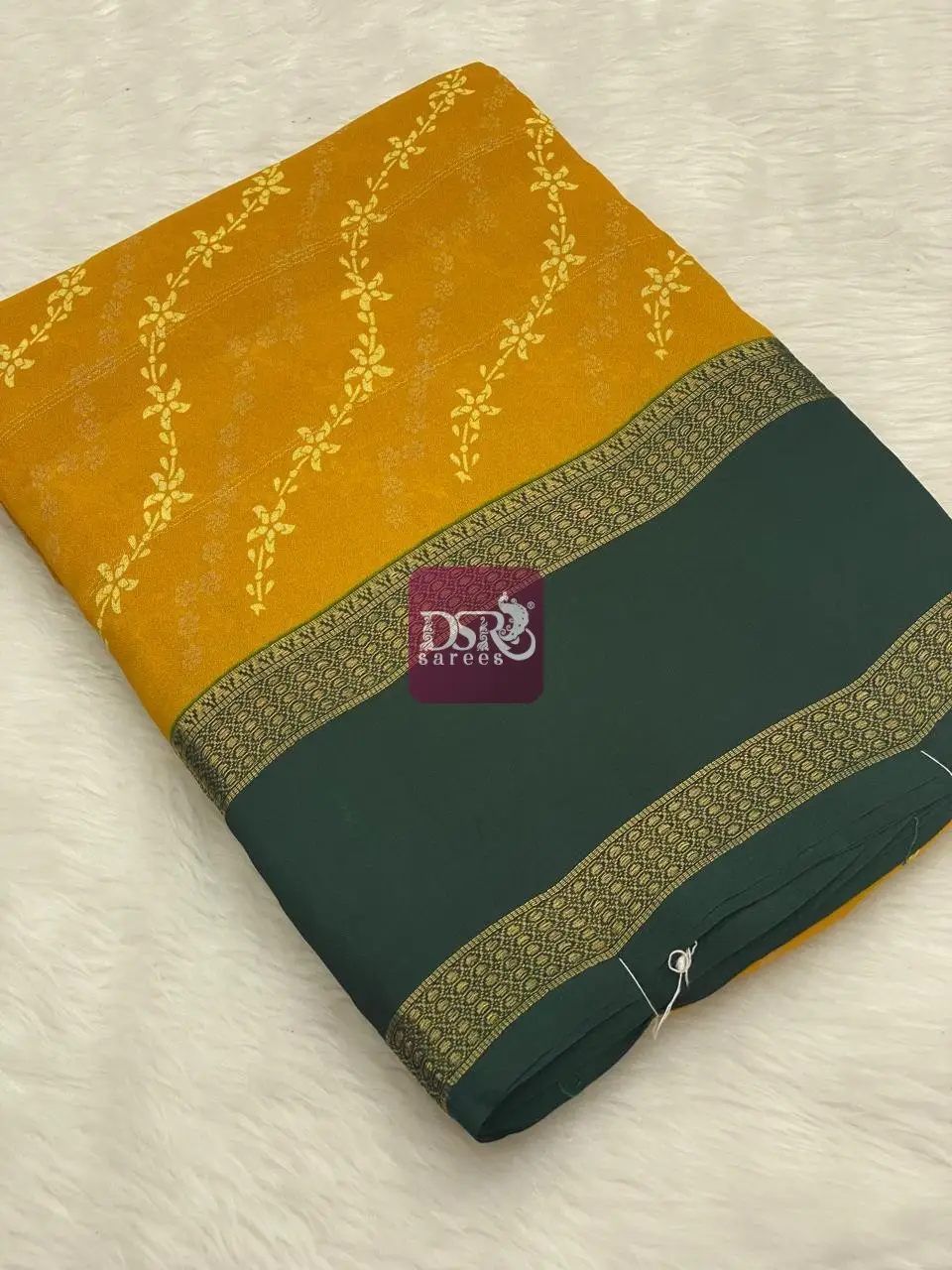 Viscose Chiffon Saree - vol9