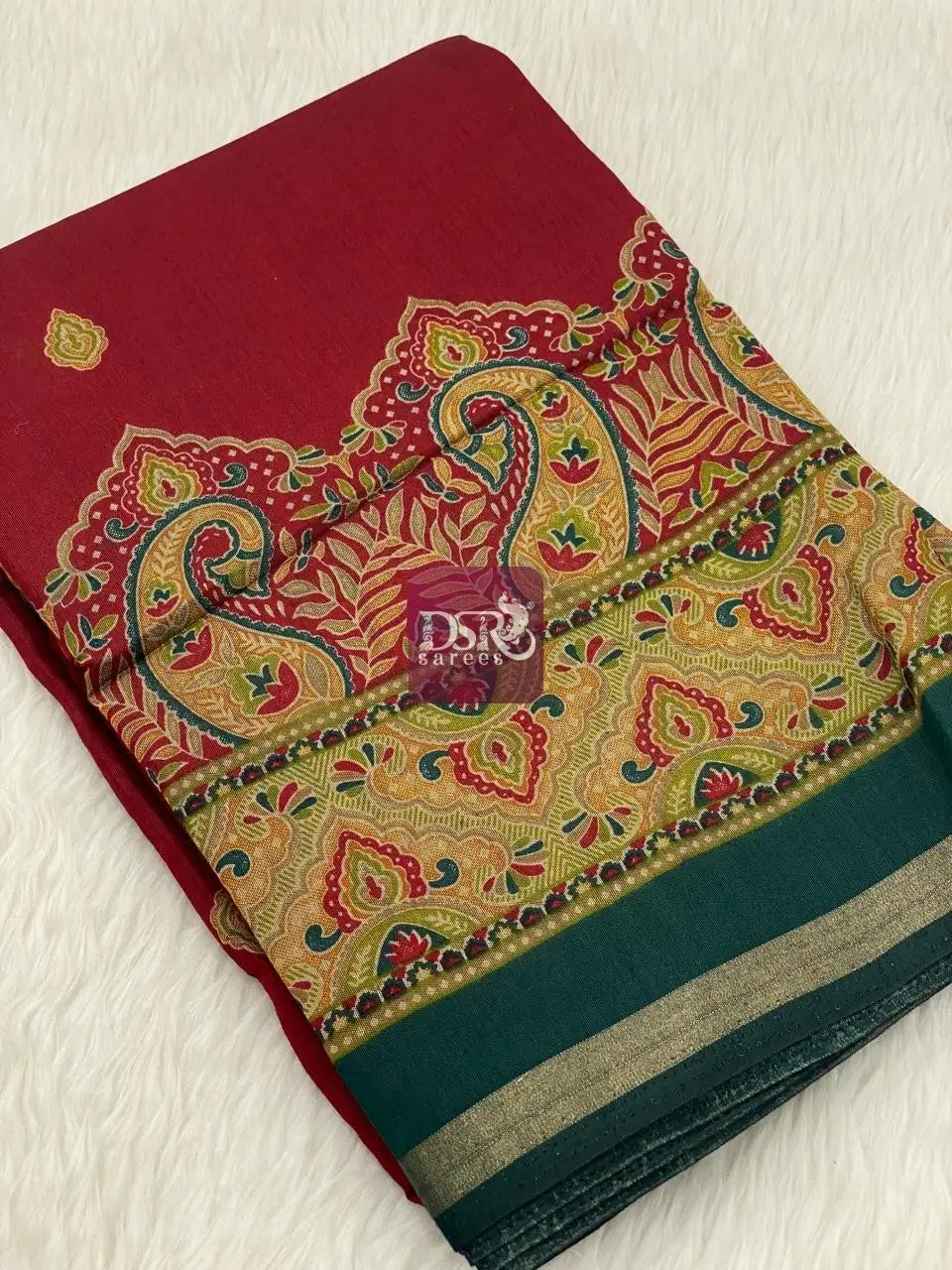 Ajrak Silk