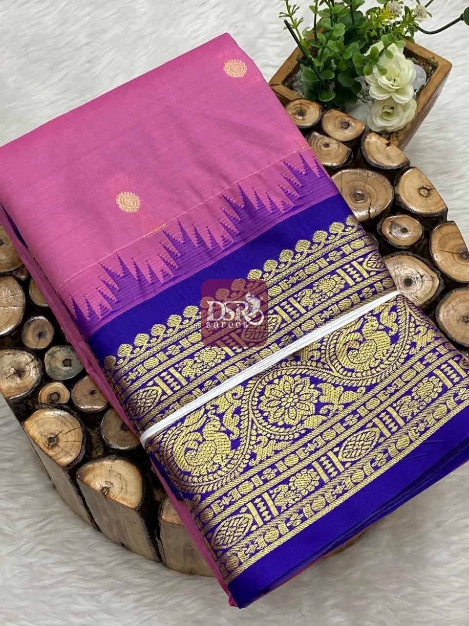 Semi Gadwal Border Sarees - Vol 1
