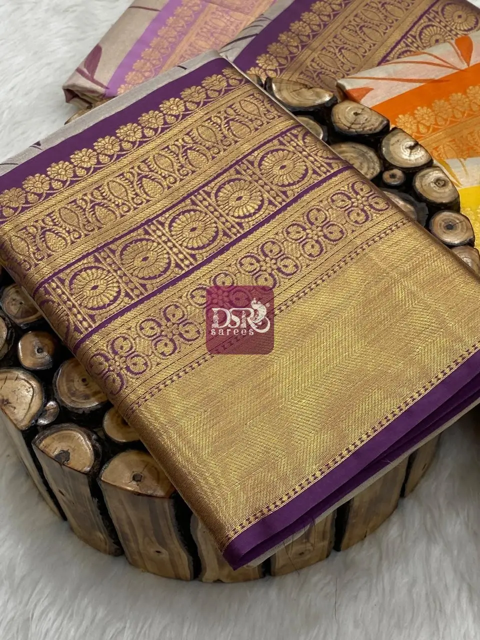 Printed Tissue Silk Sarees