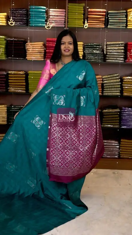 Borderless Emboss Sarees