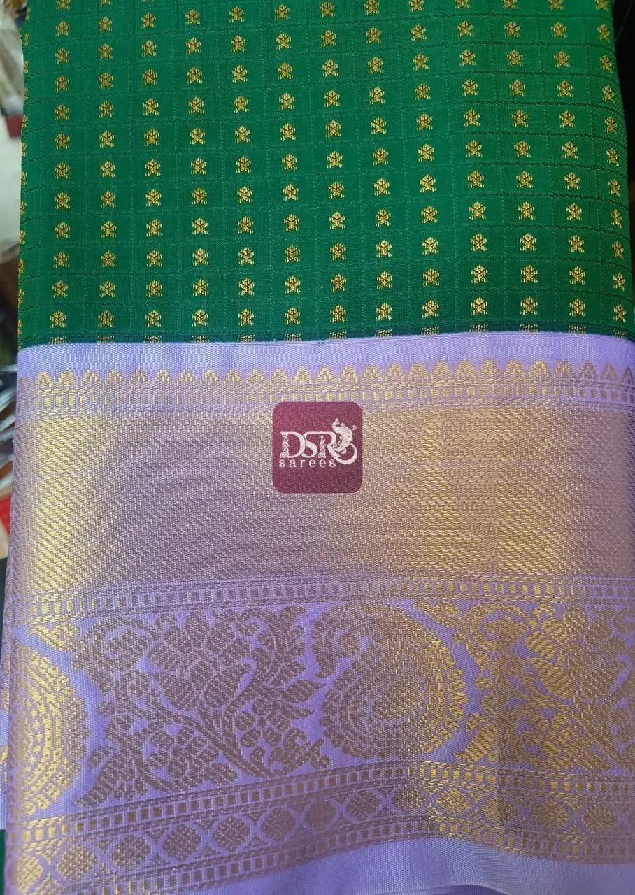 1000 Butta Korvai Border Saree