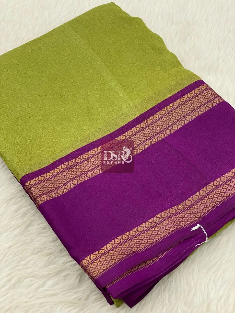 Viscose Chiffon Sarees - vol1