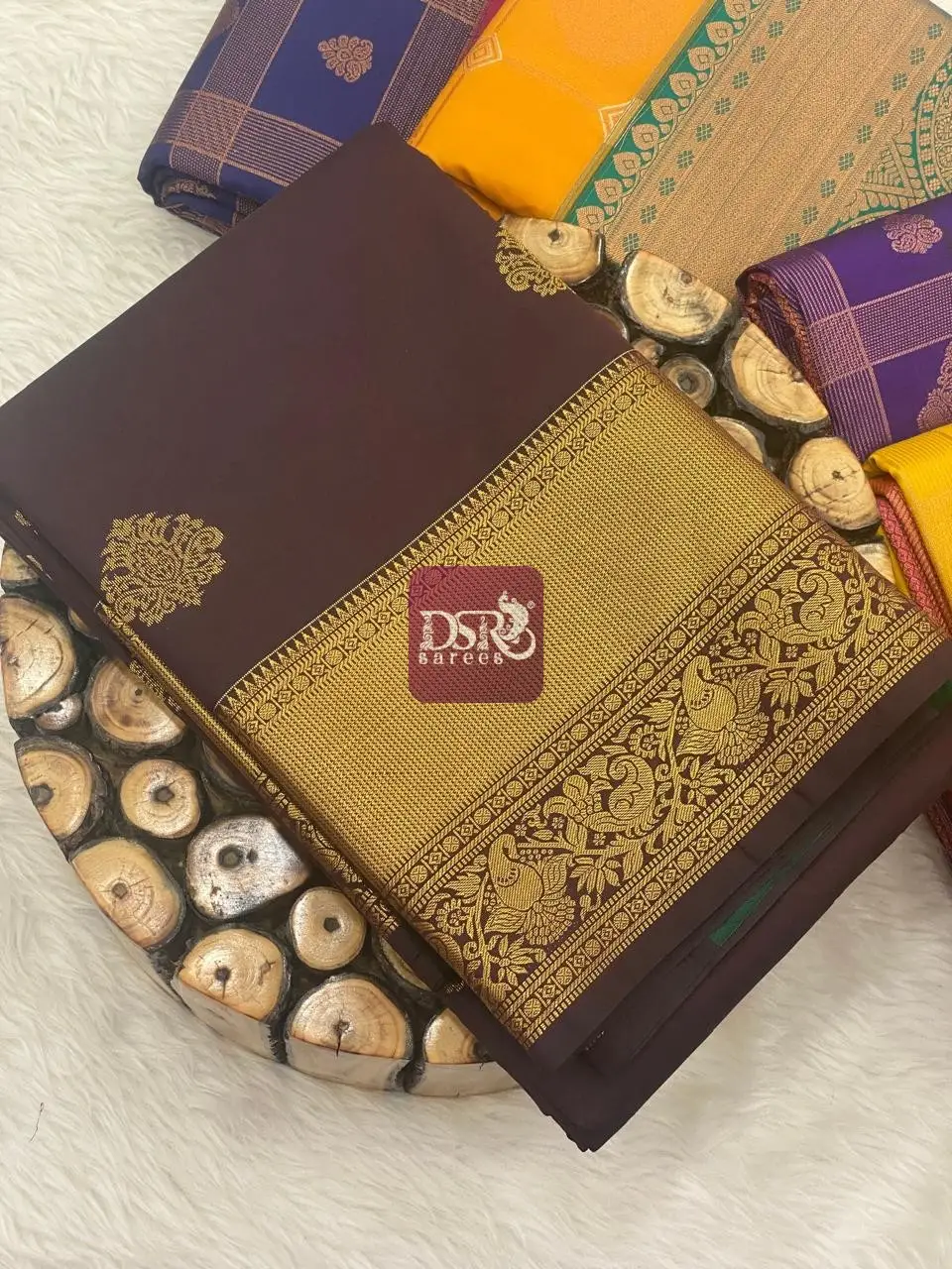 Semi Silk Udal Butta Sarees