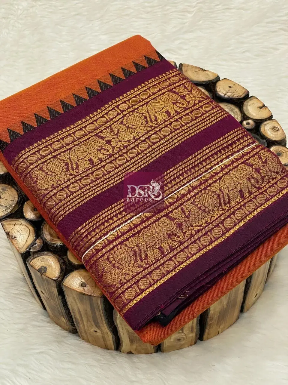 80's Count Chettinadu Sarees W/B