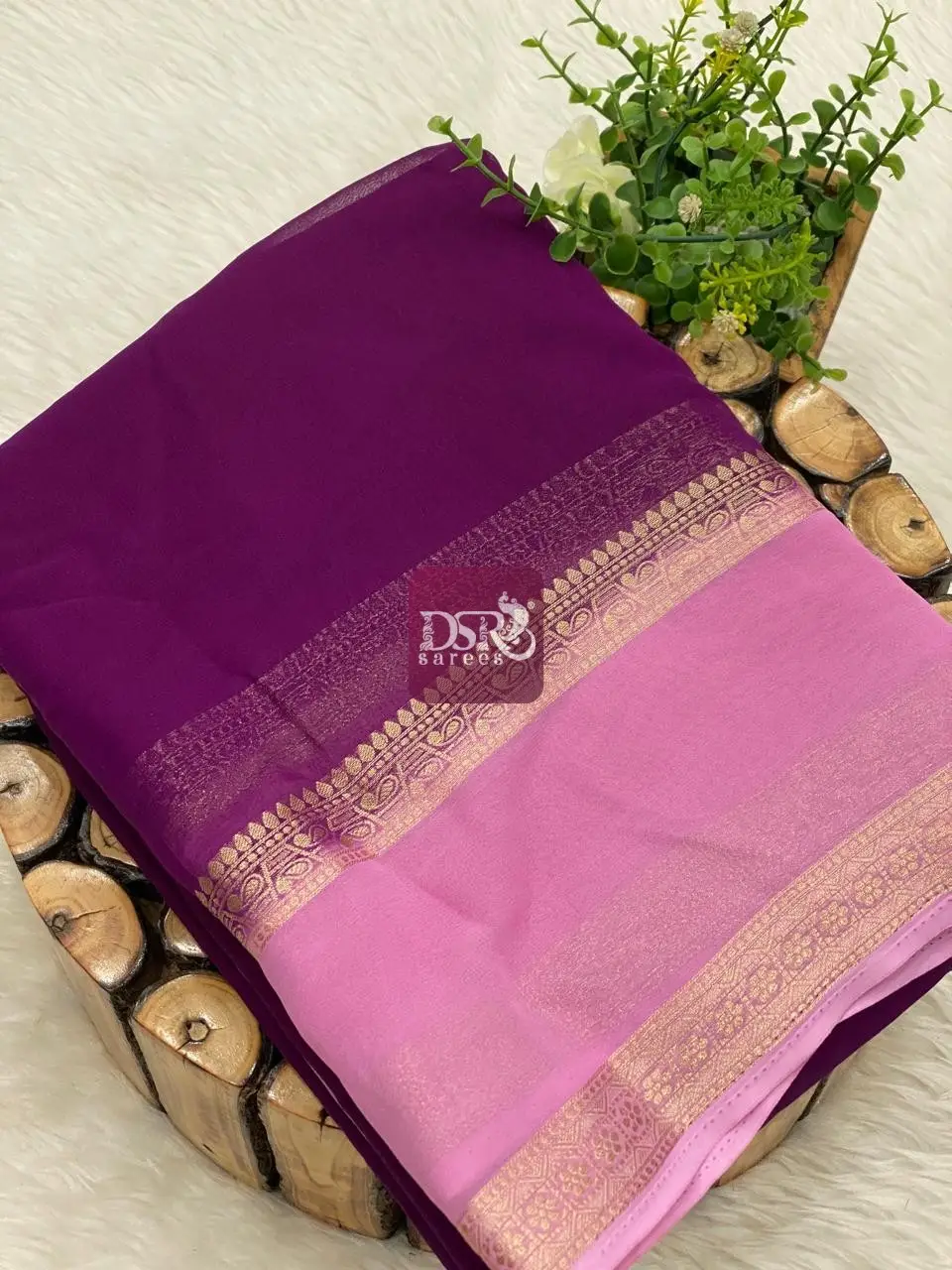 Mysore georgette Sarees - vol1