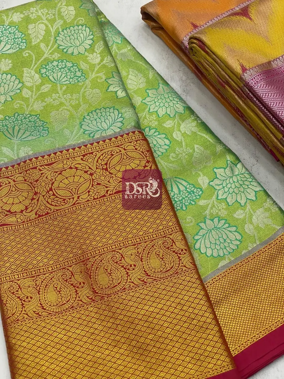 Korvai Tissue Bridal Sarees- vol1