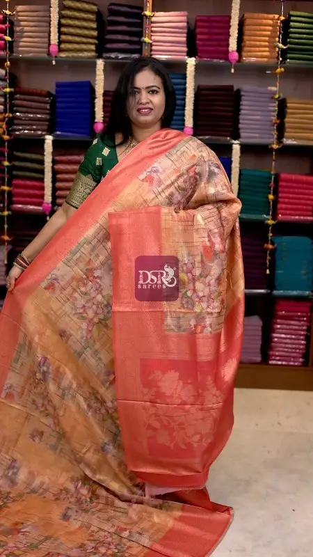 Premium Chanderi Banarasi