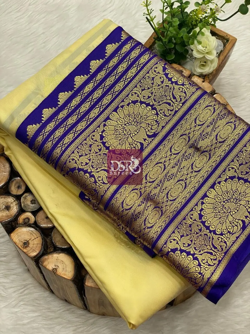 Semi Gadwal Border Sarees - Vol 1