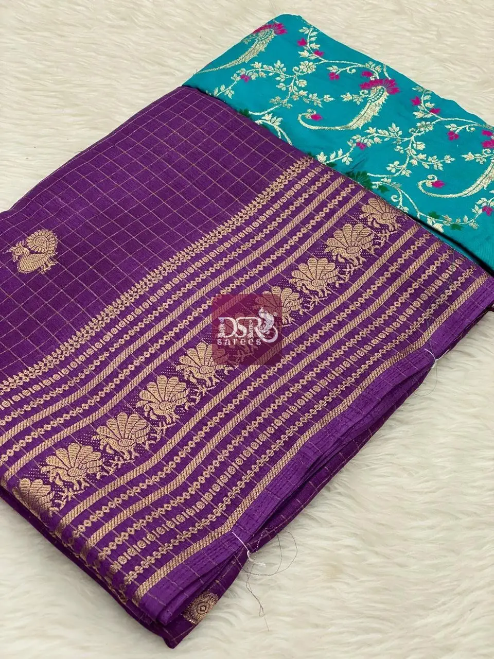 Semi Mysore Georgette Saree