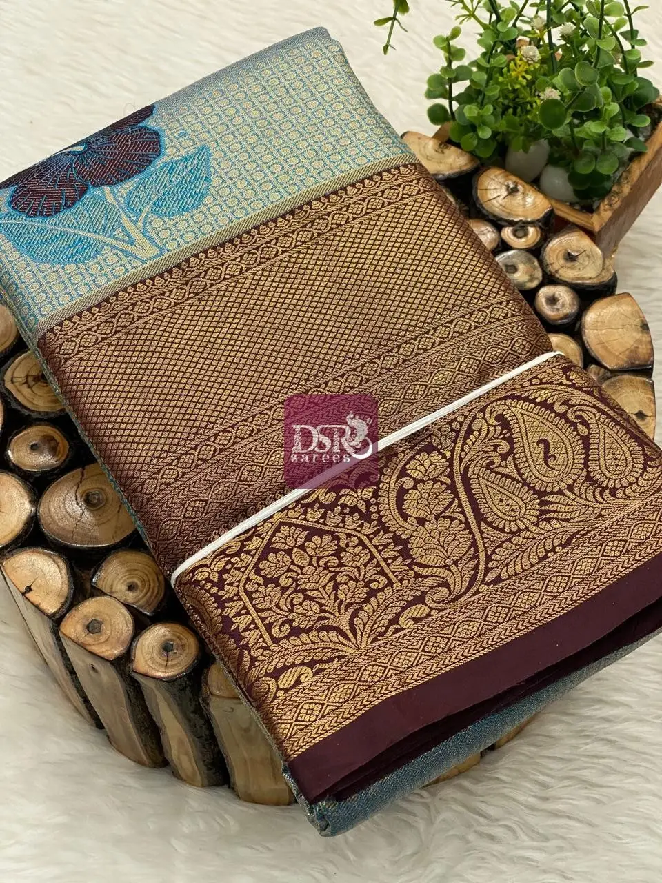 Meena Kari Tissue Bridal Sarees - vol1