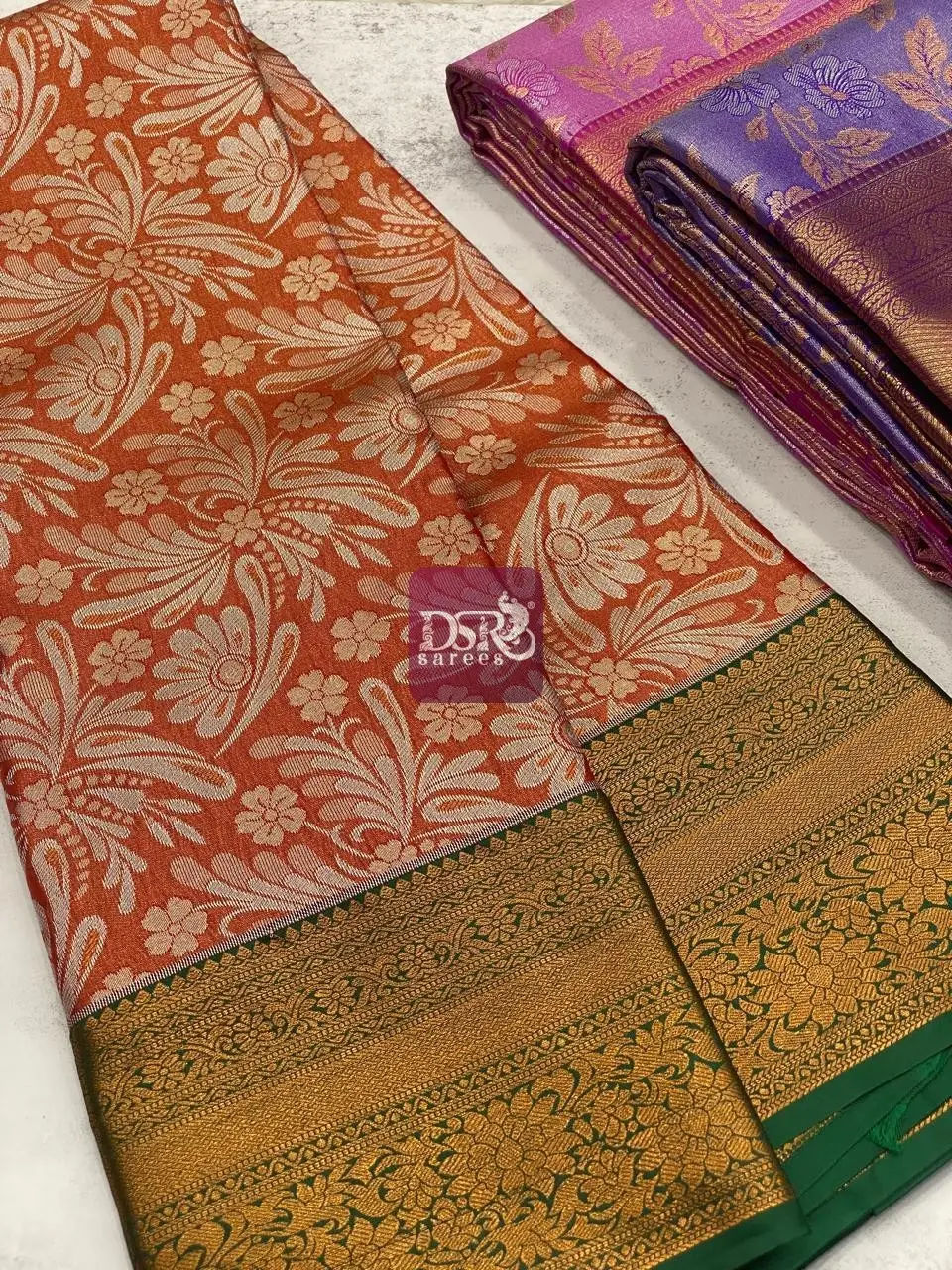 Tissue Korvai Silk Sarees